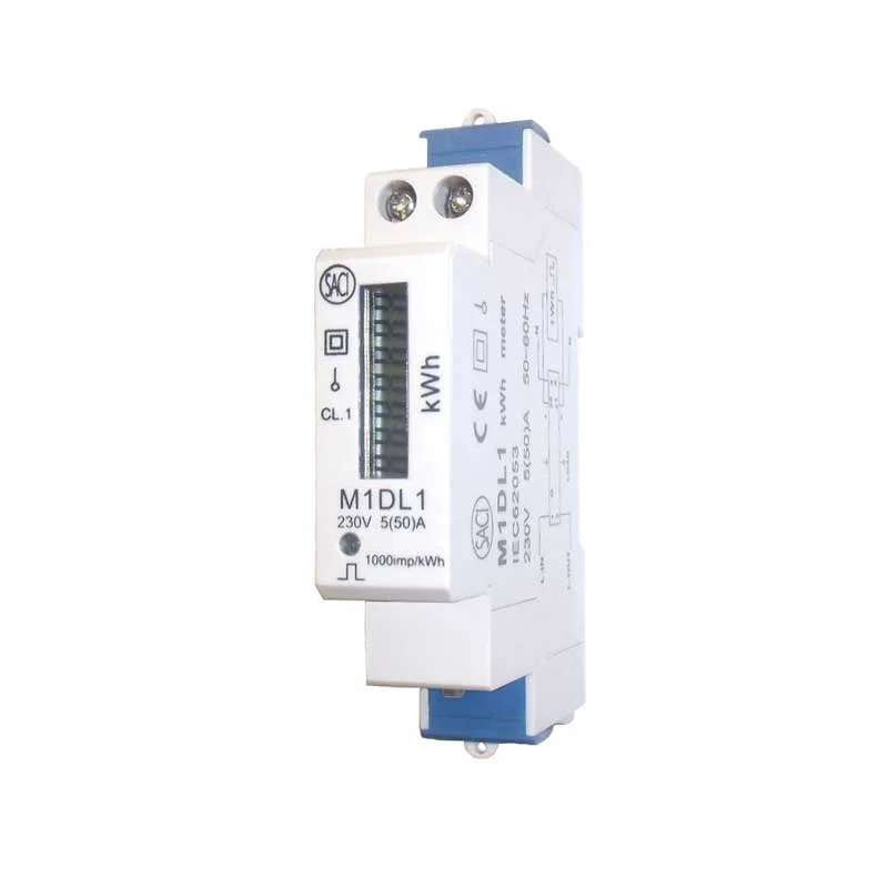 Comptador d'energia monofàsic directe M1DL-MID amb referència YM1DL1MID3201 de la marca SACI