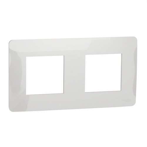 Marc de 2 elements blanc polar New Unica Studio amb referència NU200418 de la marca SCHNEIDER ELECTRIC