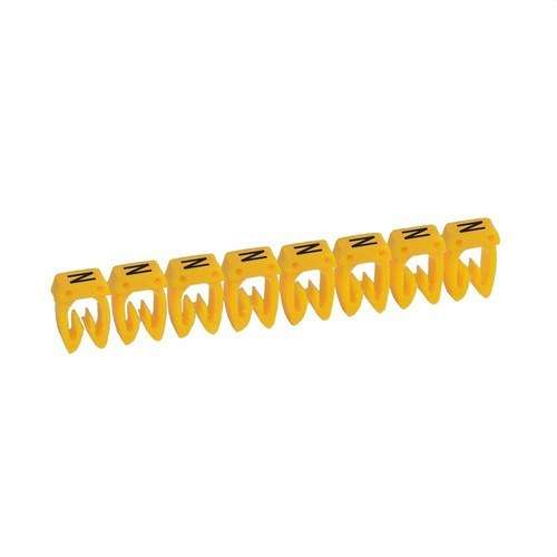 Etiqueta per a cablejat CAB 3 - Lletra N fins a 1,5mm2 amb referència 038313 de la marca LEGRAND