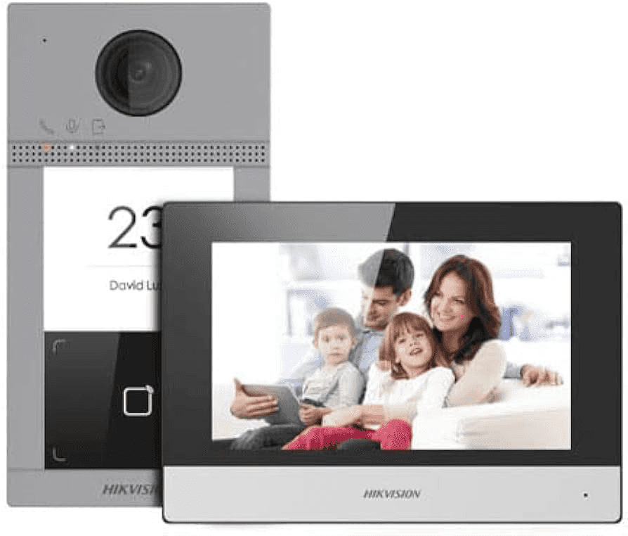 Kit de intercomunicador de video IP Hikvision DS-KIS604-S con referencia DS-KIS604-S/EUROPE BV de la marca HIKVISION
