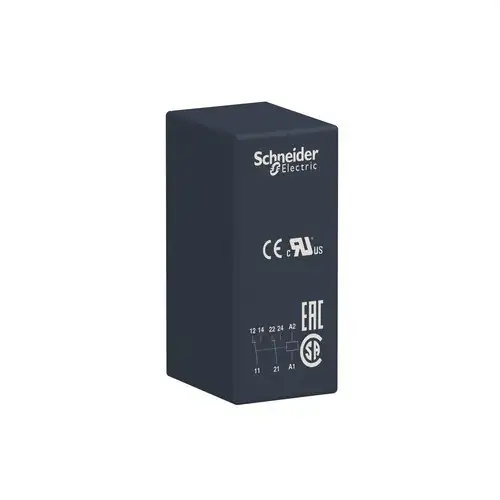 Relé endollable 2 NA/NC 8A 230V AC amb referència RSB2A080P7 de la marca SCHNEIDER ELECTRIC