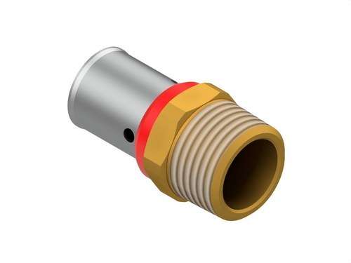 Ràcord fix mascle PE-X 32x2,90-1" amb referència 1411.32100 de la marca MULTICAPAS