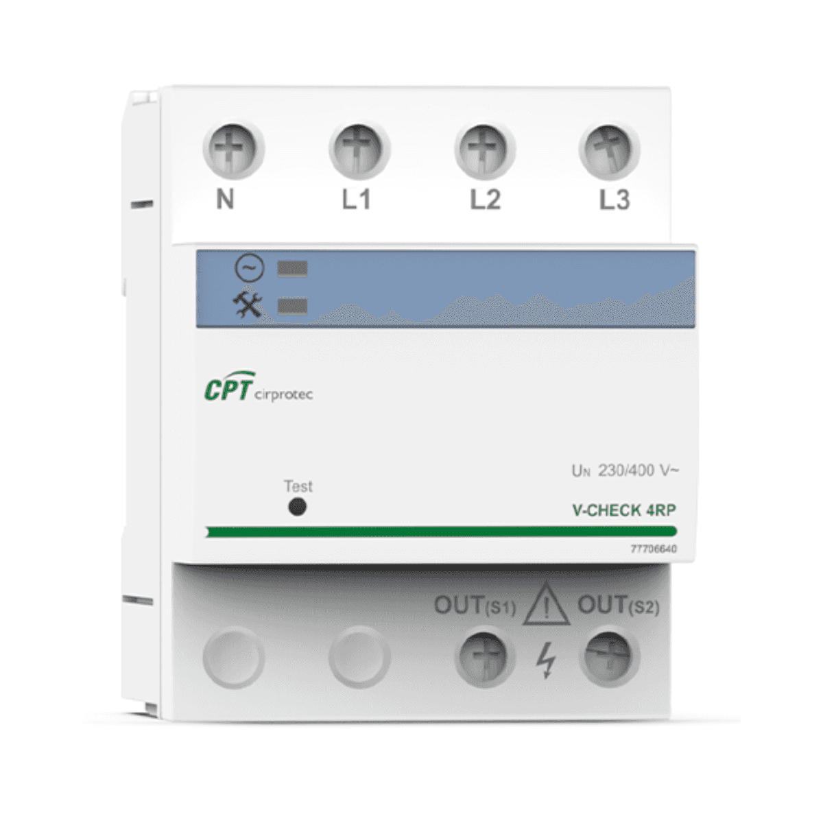 protector de sobretensions Cirprotec V-CHECK 4RP amb referència 77706640 de la marca CIRPROTEC