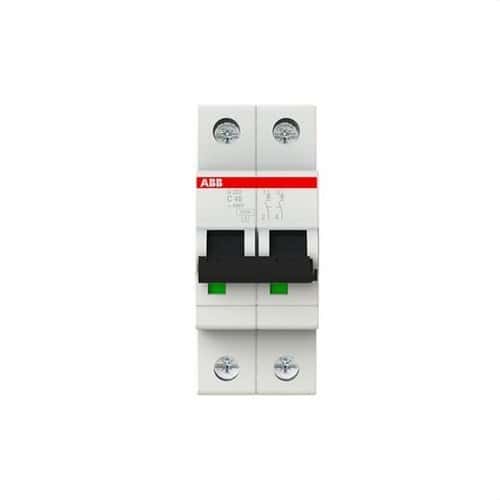 Magnetotérmico S202-C40 2P 40A Curva C 10kA con referencia 2CDS252001R0404 de la marca ABB