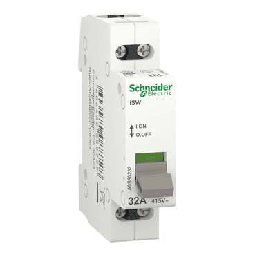 Interruptor 2P 32A 415V con referencia A9S60232 de la marca SCHNEIDER ELECTRIC