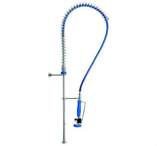 Grifo de cocina profesional columna prelavado alta 1/2" con referencia 1703 04 de la marca GENEBRE