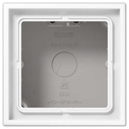 Caixa de superfície simple blanc alpí LS amb referència LS581AWW de la marca JUNG