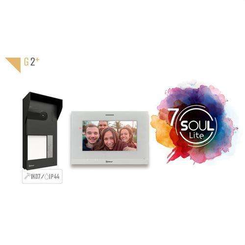Kit videoportero para 1 vivienda S5110/ART 7 LITE con referencia 12205120 de la marca GOLMAR