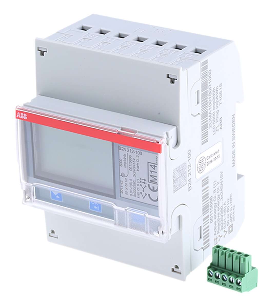 Mesurador d'energia ABB sèrie B24 3 fases amb referència 2CMA100180R1000 de la marca ABB