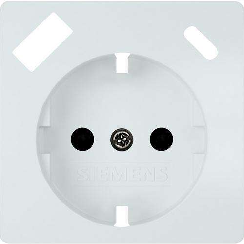Tapa de enchufe schuko con USB blanco polar Miro con referencia 5UH10725WH10 de la marca BJC