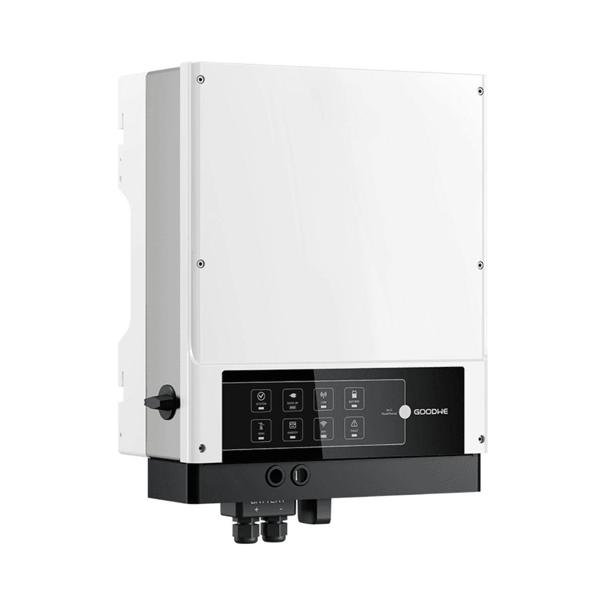 Inversor solar híbrid monofàsic de 3,6 kW 2 MPPT GoodWe GW3648-EM amb referència GW3648-EM de la marca GOODWE