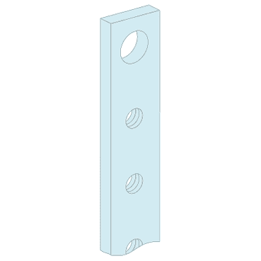 Barra col·lectora Linergy BS 4 barres CU 630 A 1400 mm amb referència LVS04174 de la marca SCHNEIDER ELECTRIC