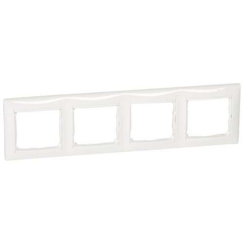 Marc embellidor de 4 elements blanc Valena amb referència 774454 de la marca LEGRAND