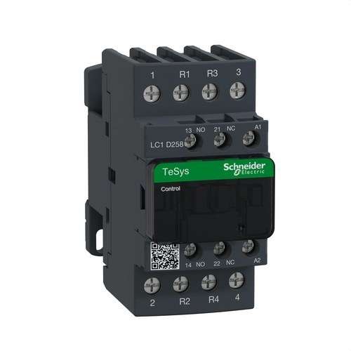Contactor 40A 1 NA/1 NC 48V 50-60HZ 2P amb referència LC1D258E7 de la marca SCHNEIDER ELECTRIC
