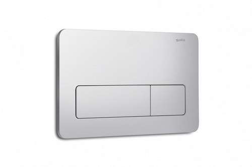 Polsador de doble descàrrega Street Square cromat mat amb referència 5056370 de la marca GALA