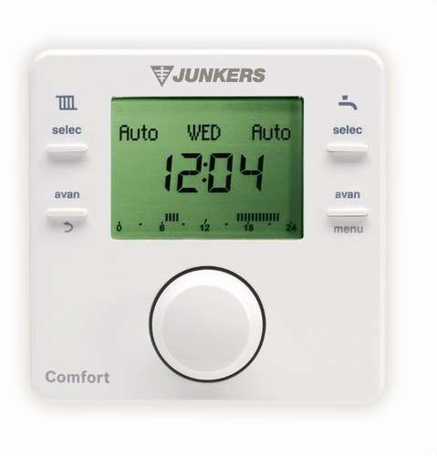 Termostato inteligente inalámbrico Bosch CR80 RF con referencia 7738112287 de la marca JUNKERS