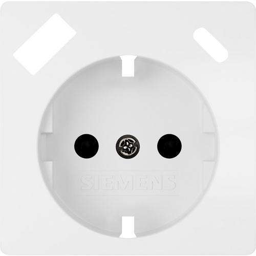 Schuko socket cover with USB matte white Miro with reference 5UH10725SW10 from the brand BJC