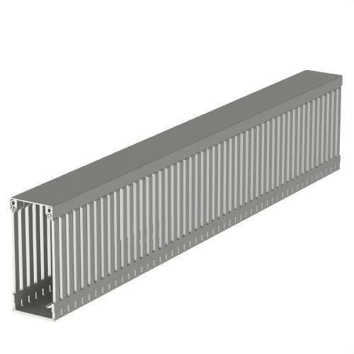 Canaleta grisa U23X 100x43mm - Canal de 2 metres amb referència 100.40.77 de la marca UNEX