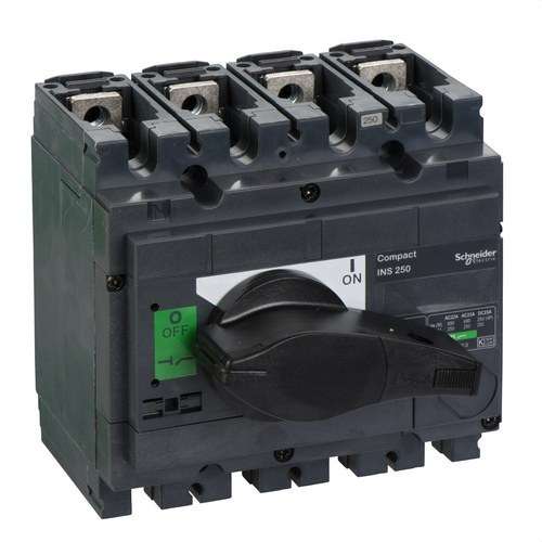Interruptor en càrrega no automàtic INS250 4P amb referència 31107 de la marca SCHNEIDER ELECTRIC