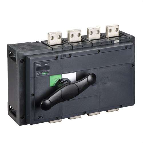Interruptor seccionador Interpact INS1600 4 P 1600 A amb referència 31337 de la marca SCHNEIDER ELECTRIC