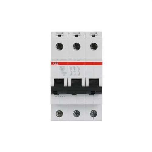 Magnetotérmico S203-C63 3P 63A Curva C 10kA con referencia 2CDS253001R0634 de la marca ABB