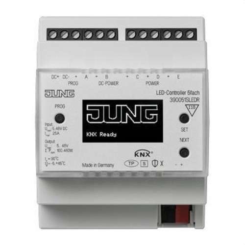 Controlador KNX para LED con 5 salidas con referencia 390051SLEDR de la marca JUNG