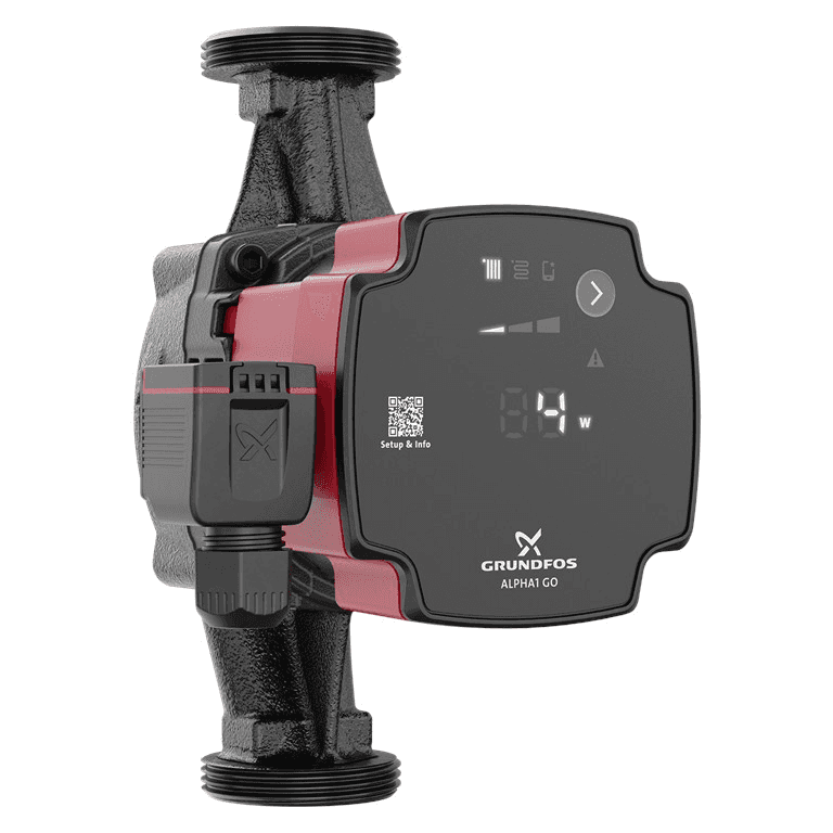 Bomba circuladora Grundfos ALPHA1 GO 25-60 180 amb referència 93074169 de la marca GRUNDFOS