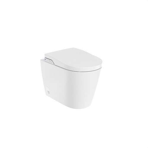 Inodor intel·ligent adossat a paret amb dipòsit integrat Roca In-Wash® Inspira Rimless amb referència A803095001 de la marca ROCA
