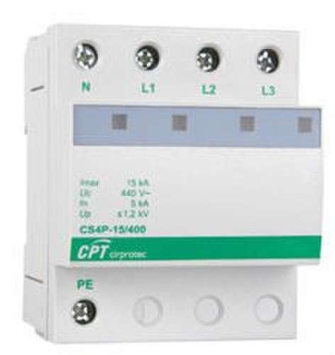 Protector de sobretensions Tipus 2 4P 15kA amb referència 77705428 de la marca CIRPROTEC