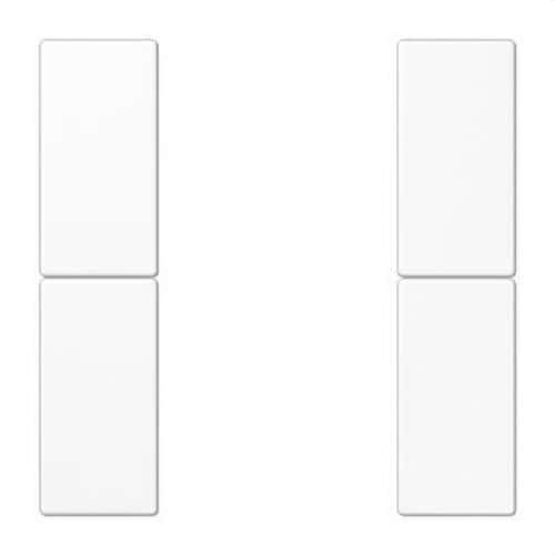 Juego de teclas 2 fases F 50 KNX blanco alpino LS con referencia LS502TSAWW de la marca JUNG