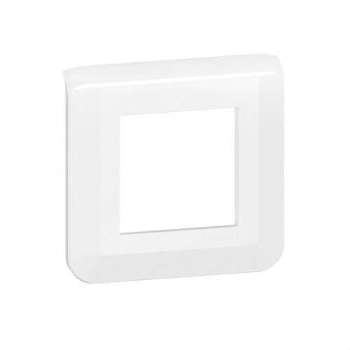 Marc individual Legrand Mosaic 2 mòduls blanc amb referència 277802L de la marca LEGRAND