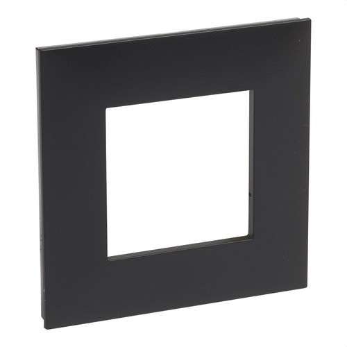 Marc embellidor d'1 element dark/crom Valena Next amb referència 741061 de la marca LEGRAND