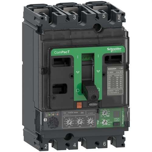 Interruptor automàtic ComPacT NSX160N 50kA AC 3P3R 160A Micrologic 4.2 amb referència C16N34V160 de la marca SCHNEIDER ELECTRIC