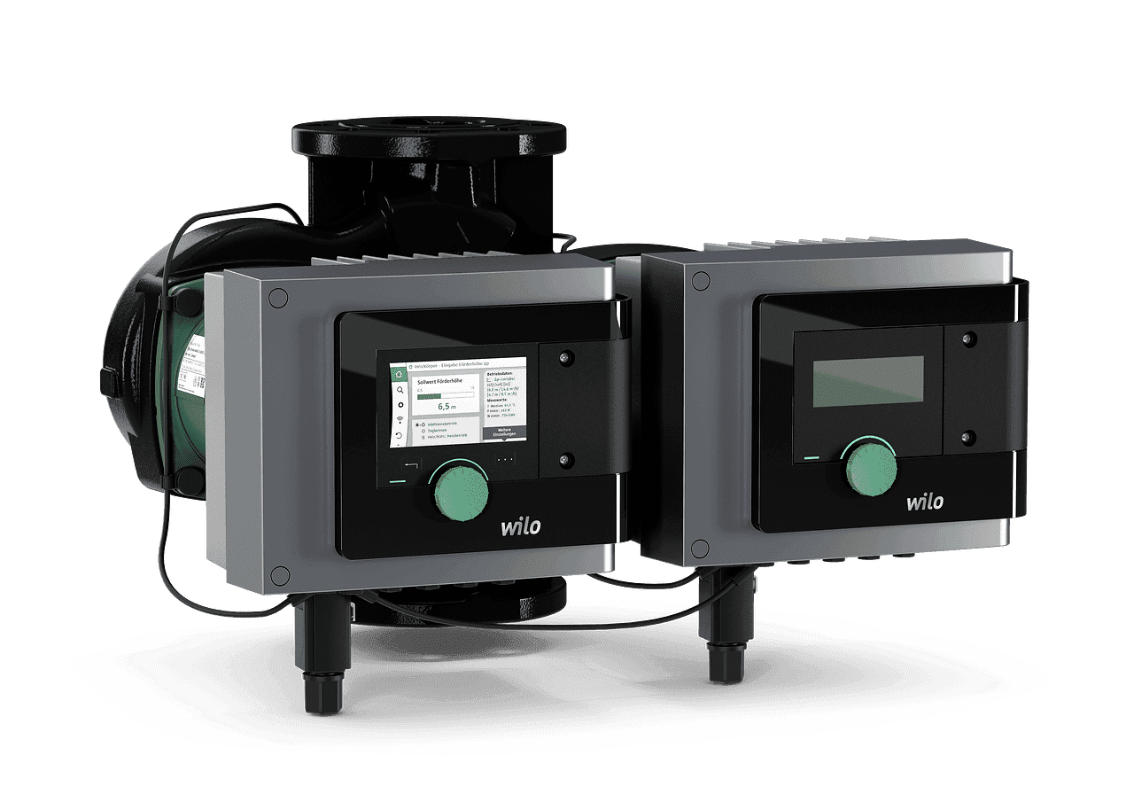 Bomba circuladora inteligente Wilo Stratos MAXO-D 65/0,5-6 PN 16 con referencia 2164657 de la marca WILO