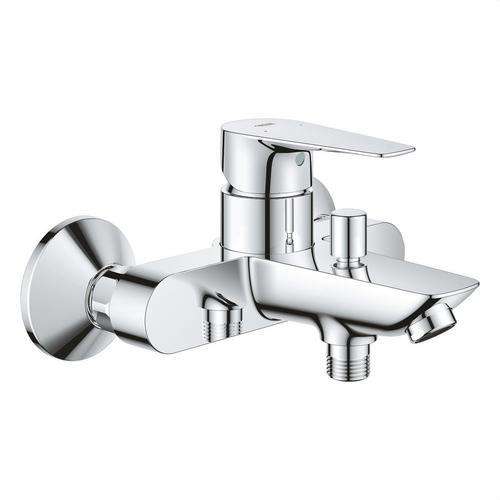 Aixeta de dutxa i banyera monocomandament Bauedge crom amb referència 23604001 de la marca GROHE