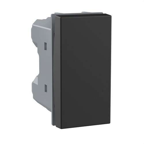 Conmutador doble estrecho de 1 módulopara persianas dark Classia con referencia RG4027N de la marca BTICINO