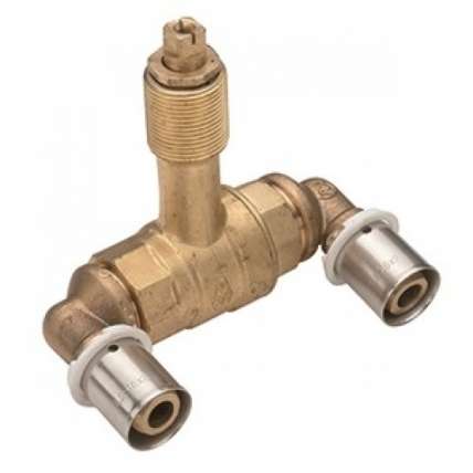 Cuerpo llave esfera en "U" diámetro tubo 20mm con referencia 438320 de la marca LATON