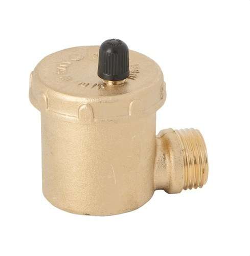 Purgador automàtic d’aire 1/2" amb tancament manual i connexió lateral amb referència 70038 04 00 de la marca GENEBRE