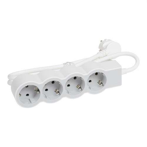 Base d’endolls múltiple amb 4 preses i cable d’1,5 metres amb referència 694552 de la marca LEGRAND