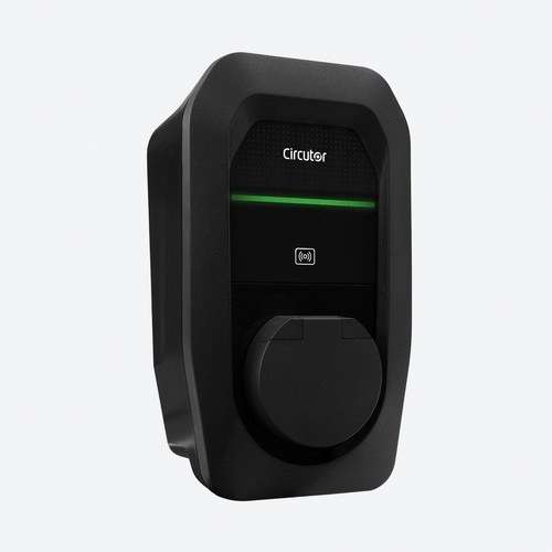 Carregador cotxe elèctric amb wifi 7,4 kW Circutor eHome 5 T2S32 Base Tipus 2 Negre amb referència V25570. de la marca CIRCUTOR