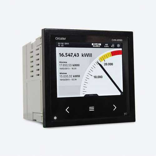 Analitzador de xarxes trifàsic panell a color CVM-B100-ITF-485-ICT2 amb referència M56011. de la marca CIRCUTOR