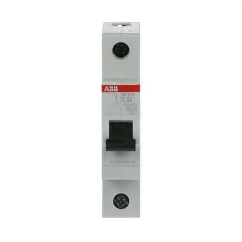Magnetotérmico SH201-C32 1P 32A Curva C Curva C 6kA con referencia 2CDS211001R0324 de la marca ABB
