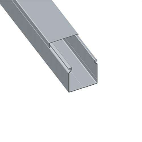 Canaleta gris U23X 25x20mm amb referència 25.20.07 de la marca UNEX