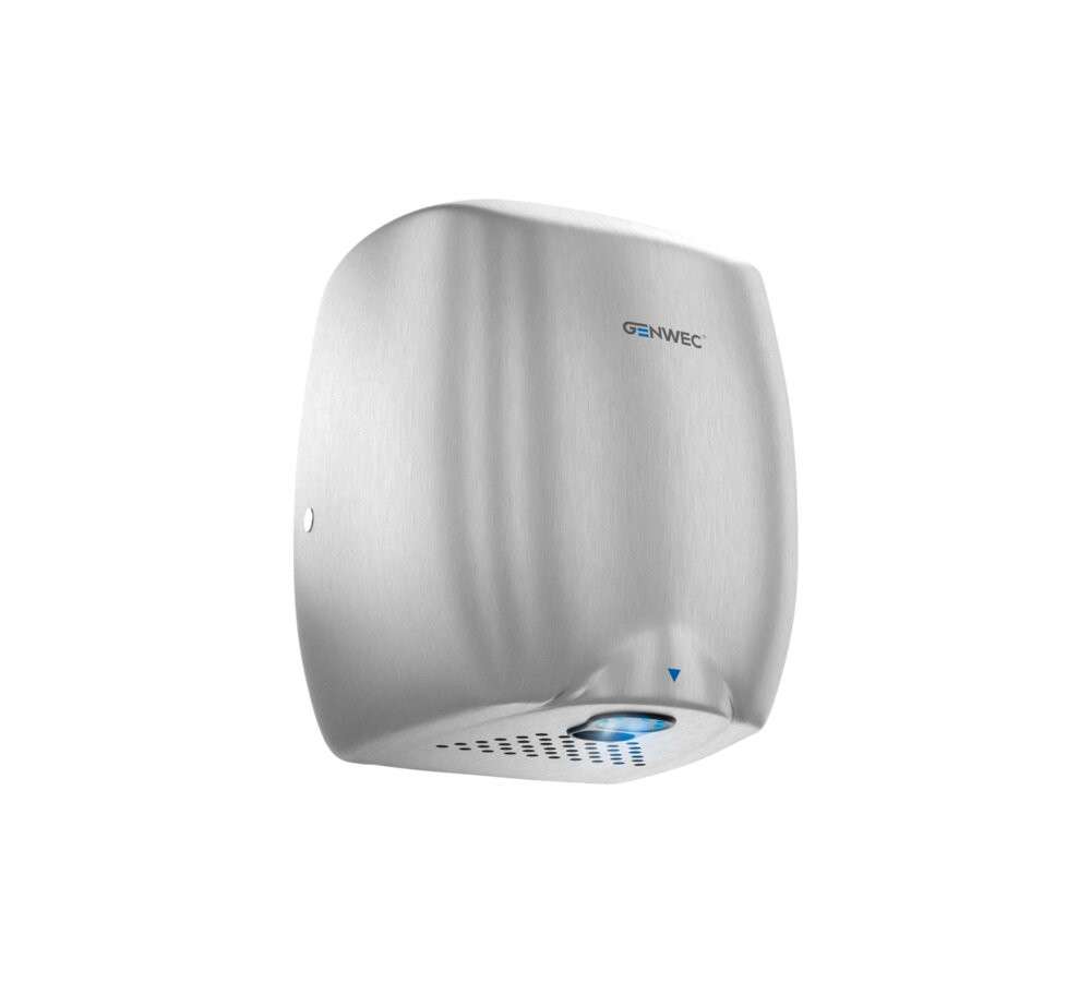 Assecamans amb sensor electrònic E-flow alumini setinat 220-240V amb referència GW01 12 02 01 de la marca GENWEC