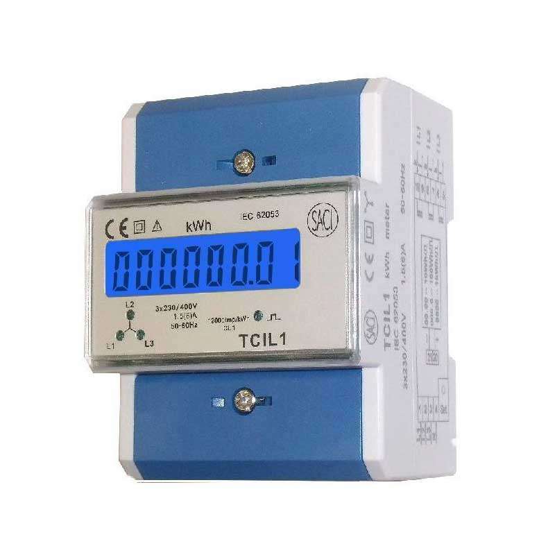 Comptador d'energia trifàsic desequilibrat TCIL1 amb referència YTCIL104501 de la marca SACI