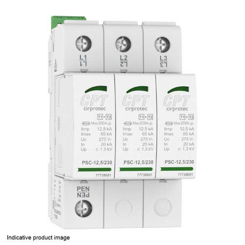 Protector de sobretensió transitòria PSC3-12,5/400 amb referència 77738326 de la marca CIRPROTEC