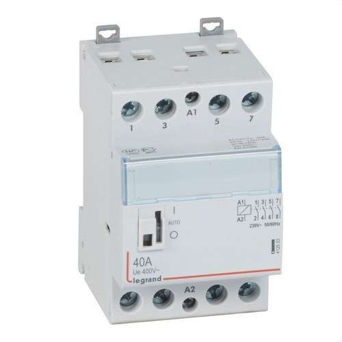 Contactor 40A 4NA 230V amb referència 412553 de la marca LEGRAND