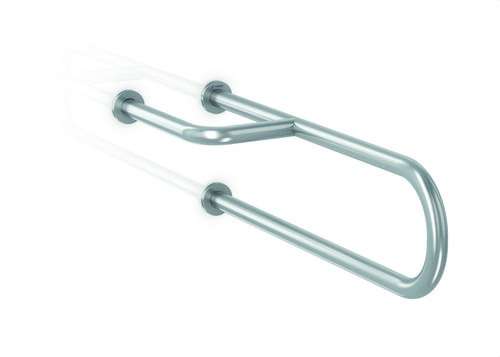 Barra de suport fixa 3 ancoratges acer blanc esquerra amb referència GW11 10 03 00 de la marca GENWEC