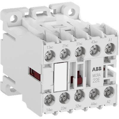 Relé contactor mini ABB 50 Hz 415-440 V MCRA022ATW amb referència 1SAH102053R9900 de la marca ABB
