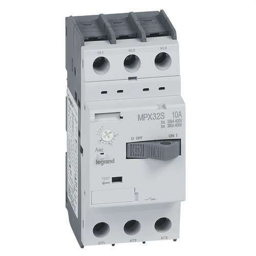 Guardamotor MPX 32S 6-10A amb referència 417310 de la marca LEGRAND